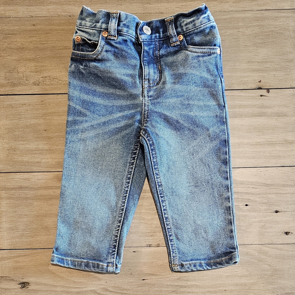 Like New Baby Ralph Lauren Blue Jeans Size 12 months